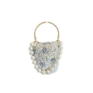Galaxxya Pearl Bag- Pearl/Gold