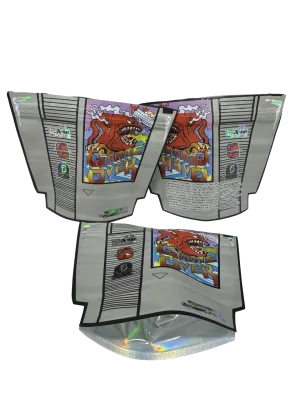 Game Over Mylar Bags 3.5g Backpack Boyz