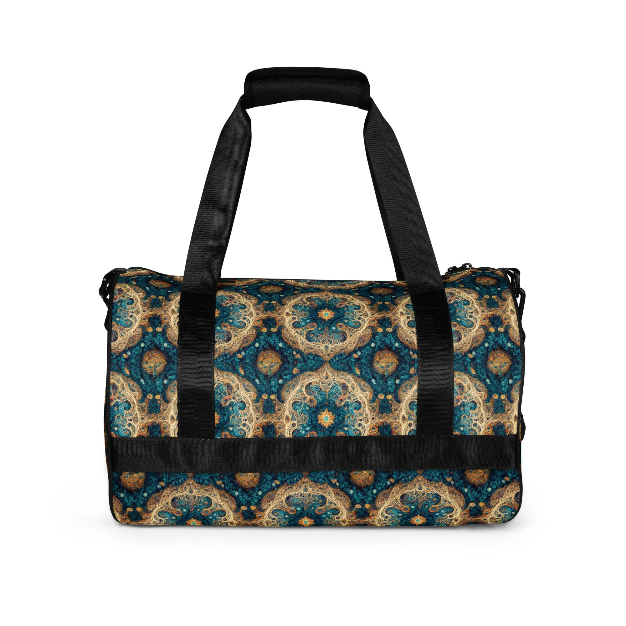 Gilded DNA gym bag
