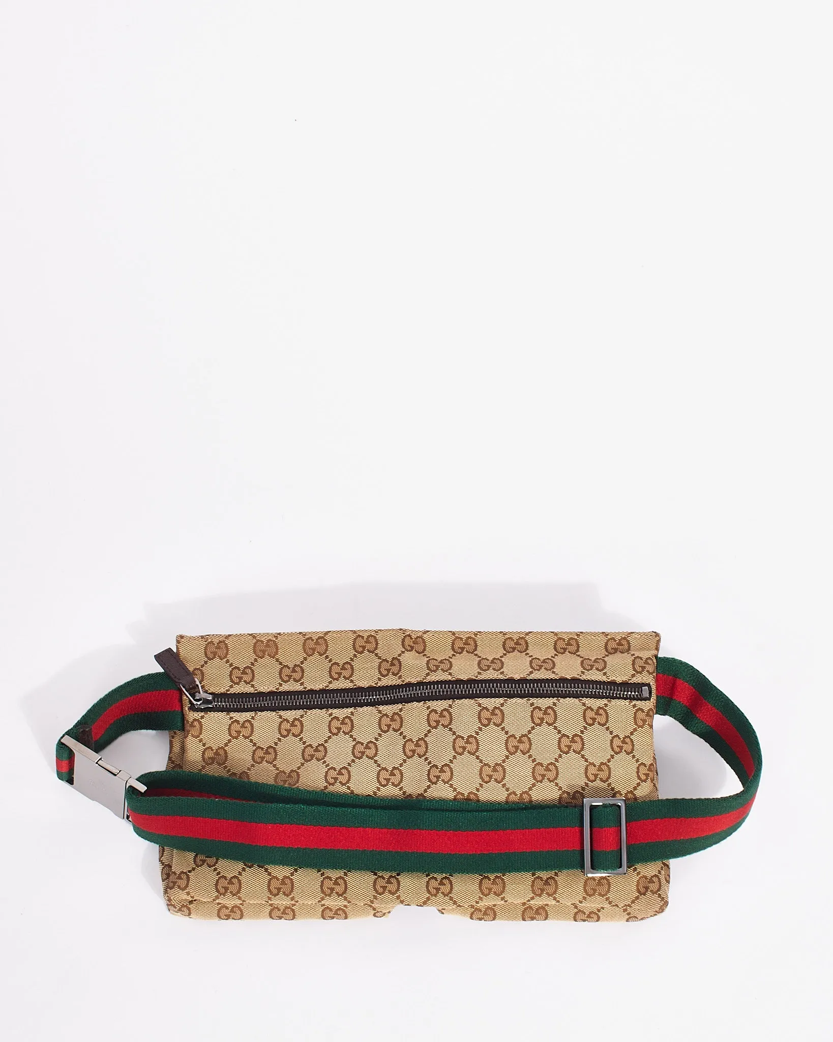 Gucci Brown Orignal GG Canvas Belt Bag