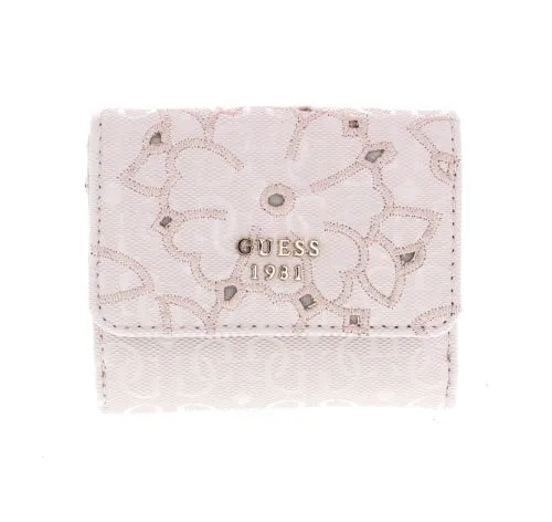 Guess Jayne Compact Wallet - Rose
