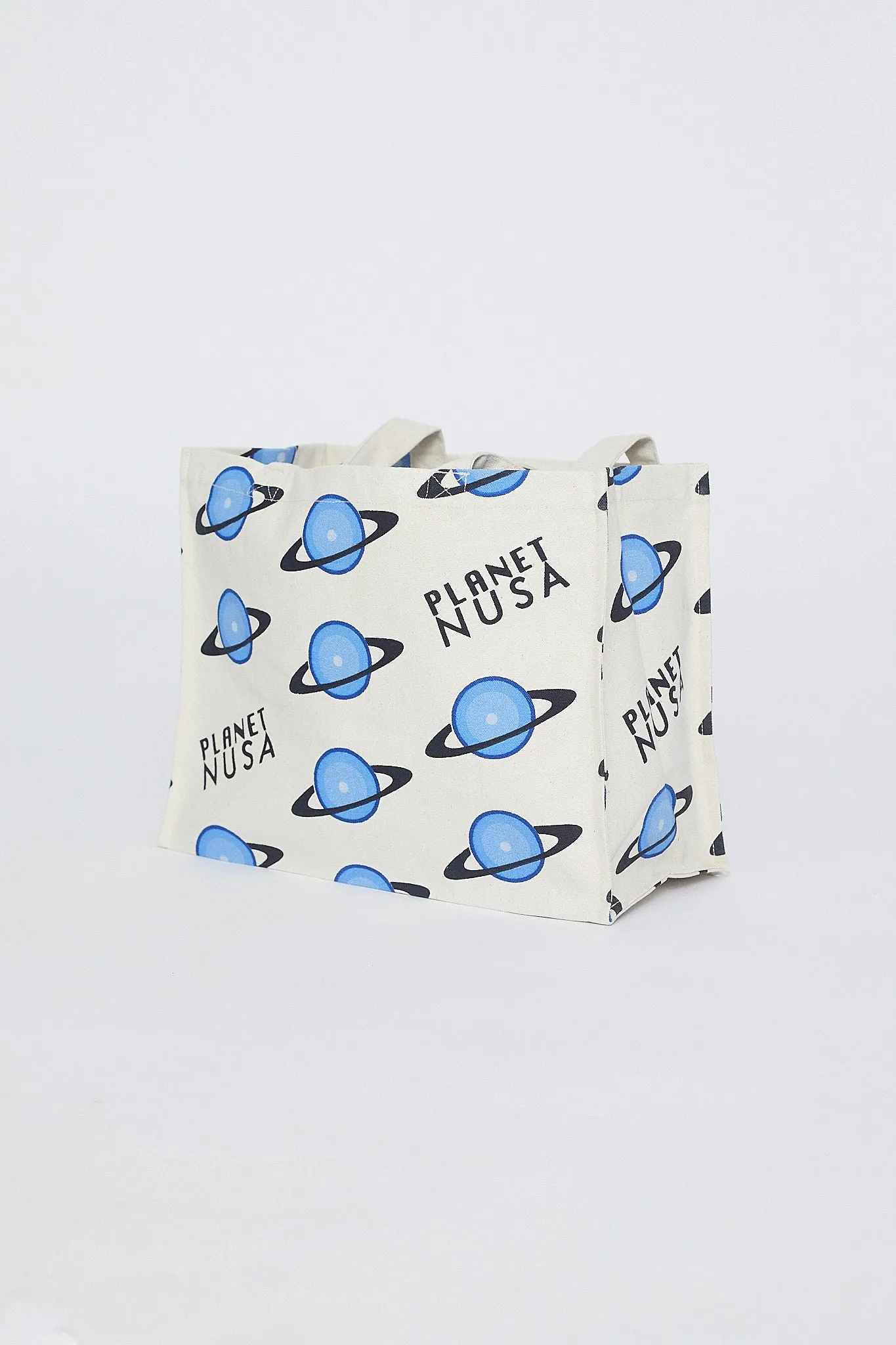 GYM BAG BLUE GRADIENT PLANETS