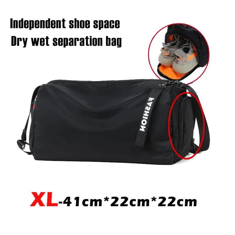 Gym Bag Dry And Wet Separation