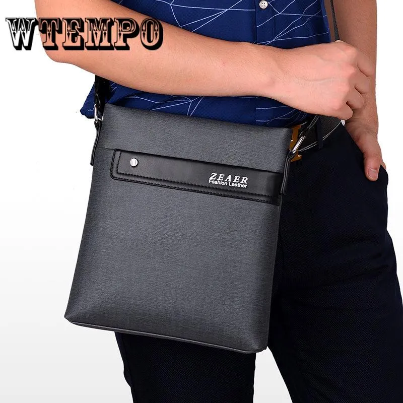 Handbag Men Briefcase Business Messenger Bags Leather Laptop Men's Shoulder Bag