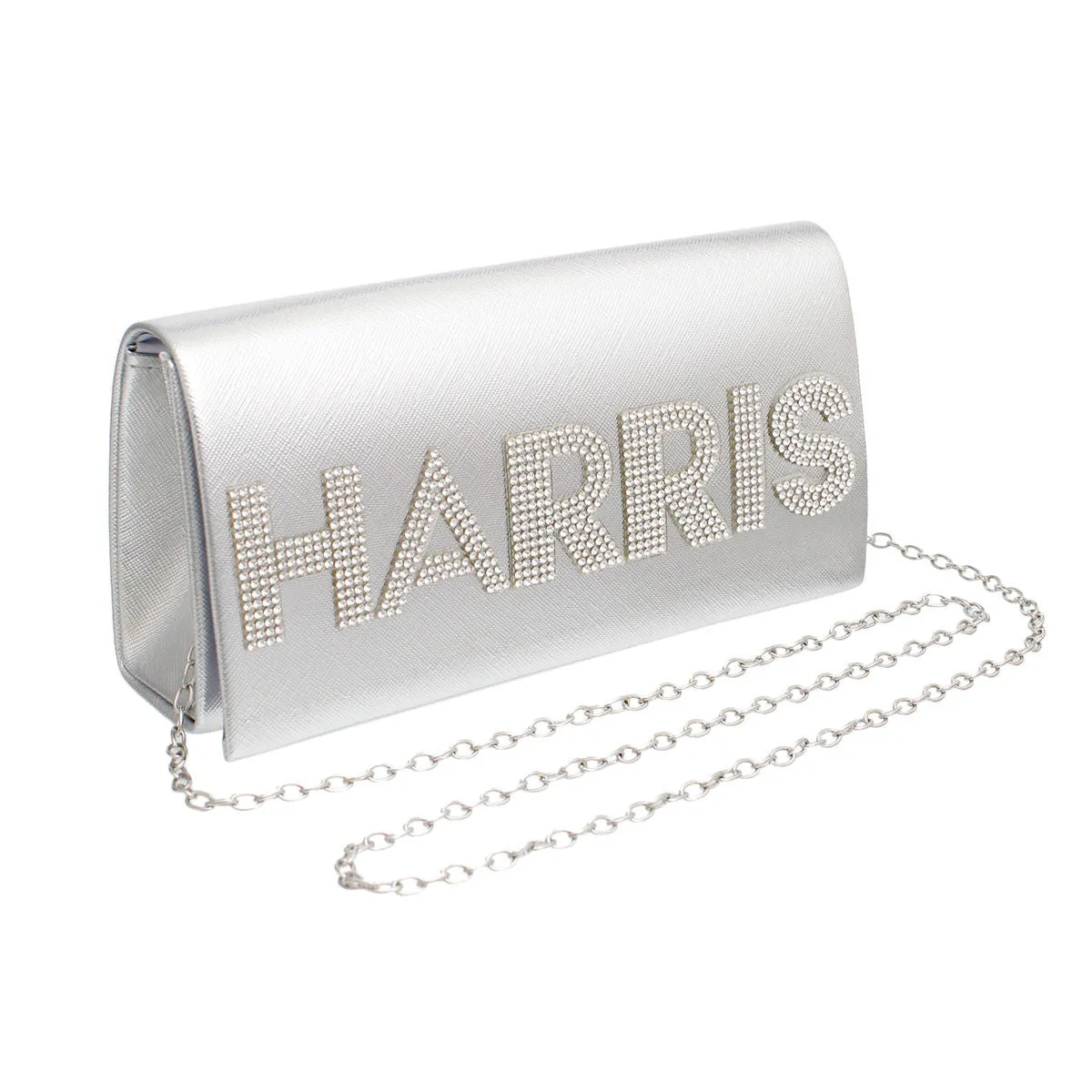 Harris Campaign Silver Clutch