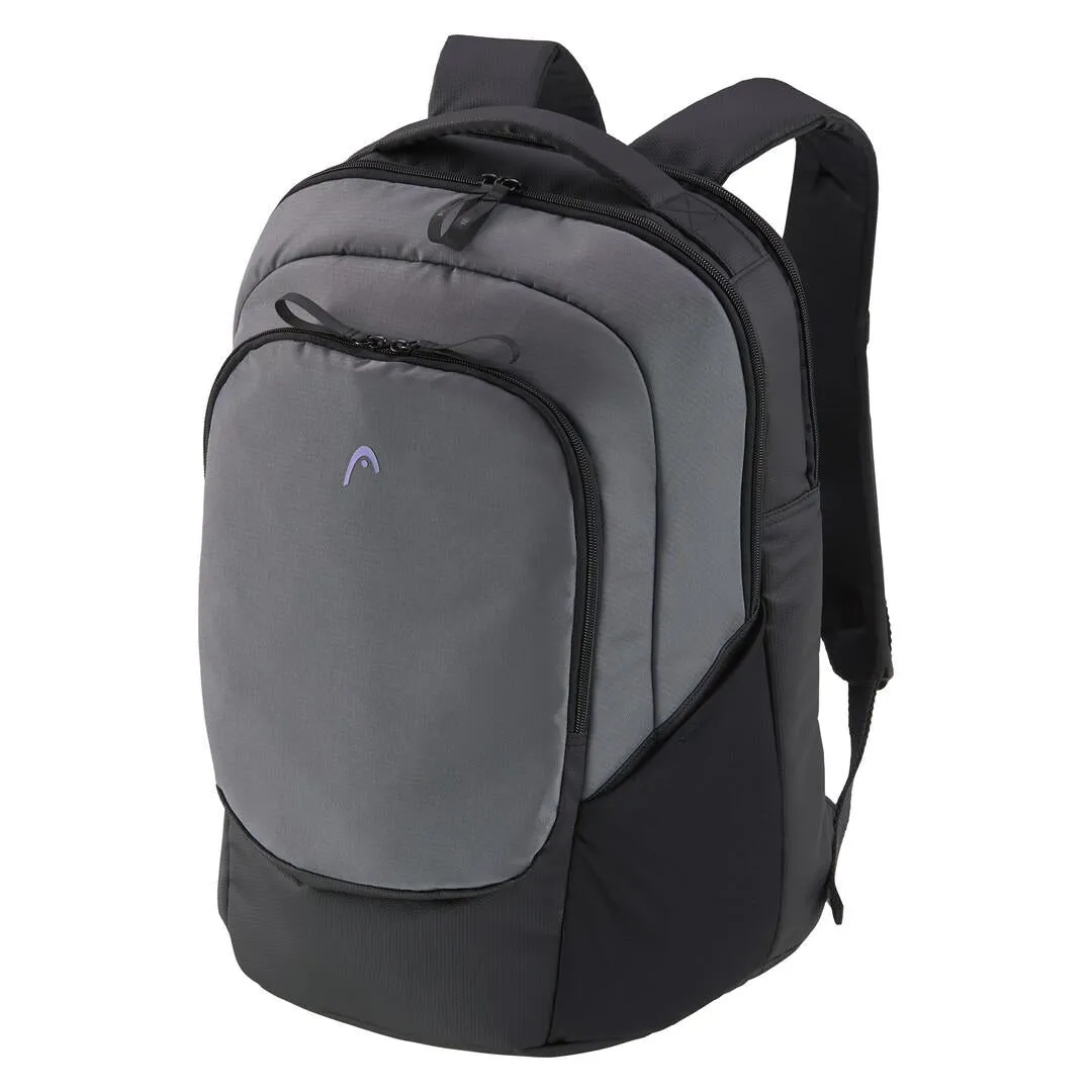 HEAD Pro X Badminton Backpack 30L - Black / Dark Grey