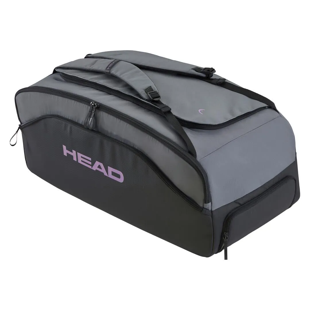 HEAD Pro X Duffle Badminton Bag L - Black / Dark Grey
