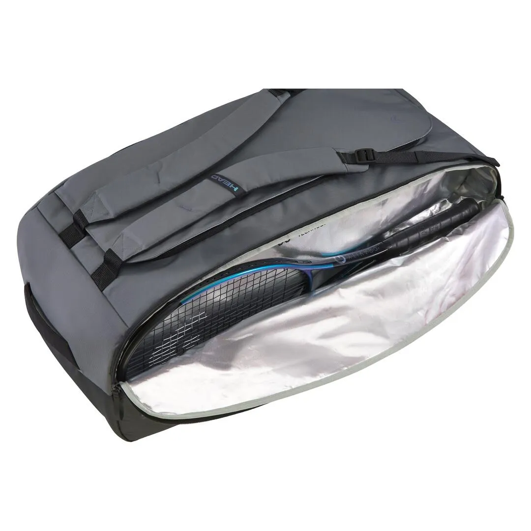 HEAD Pro X Duffle Badminton Bag L - Black / Dark Grey