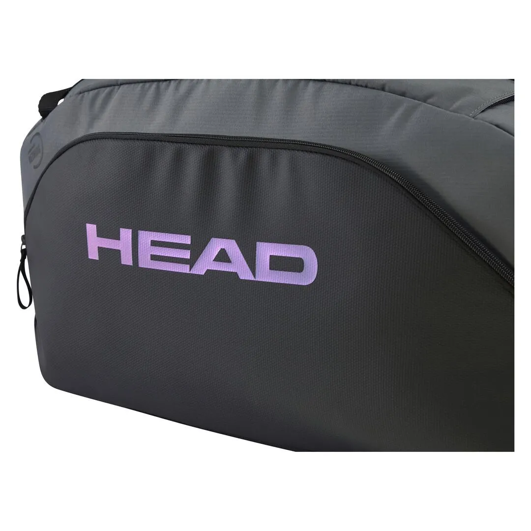 HEAD Pro X Duffle Badminton Bag L - Black / Dark Grey