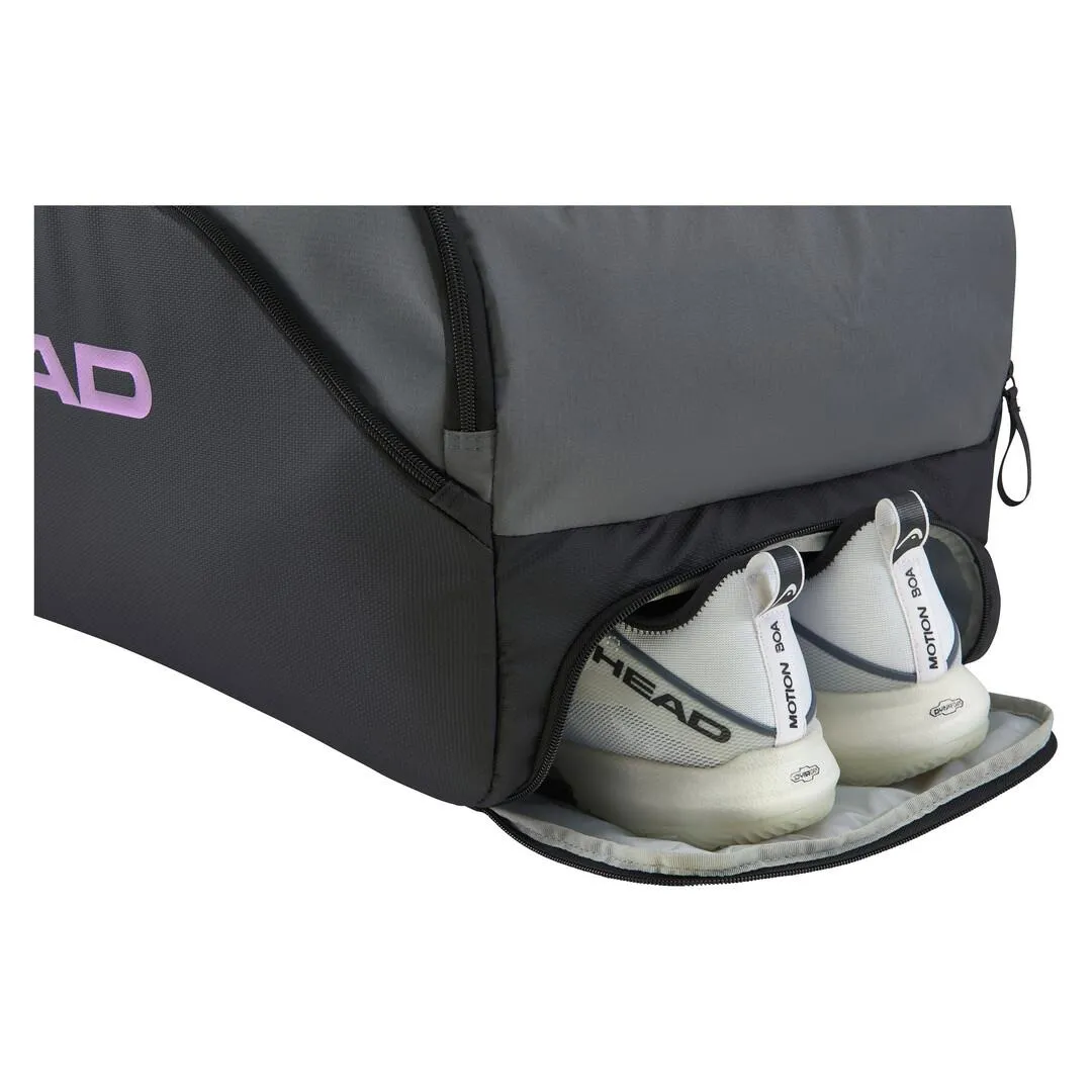 HEAD Pro X Duffle Badminton Bag L - Black / Dark Grey