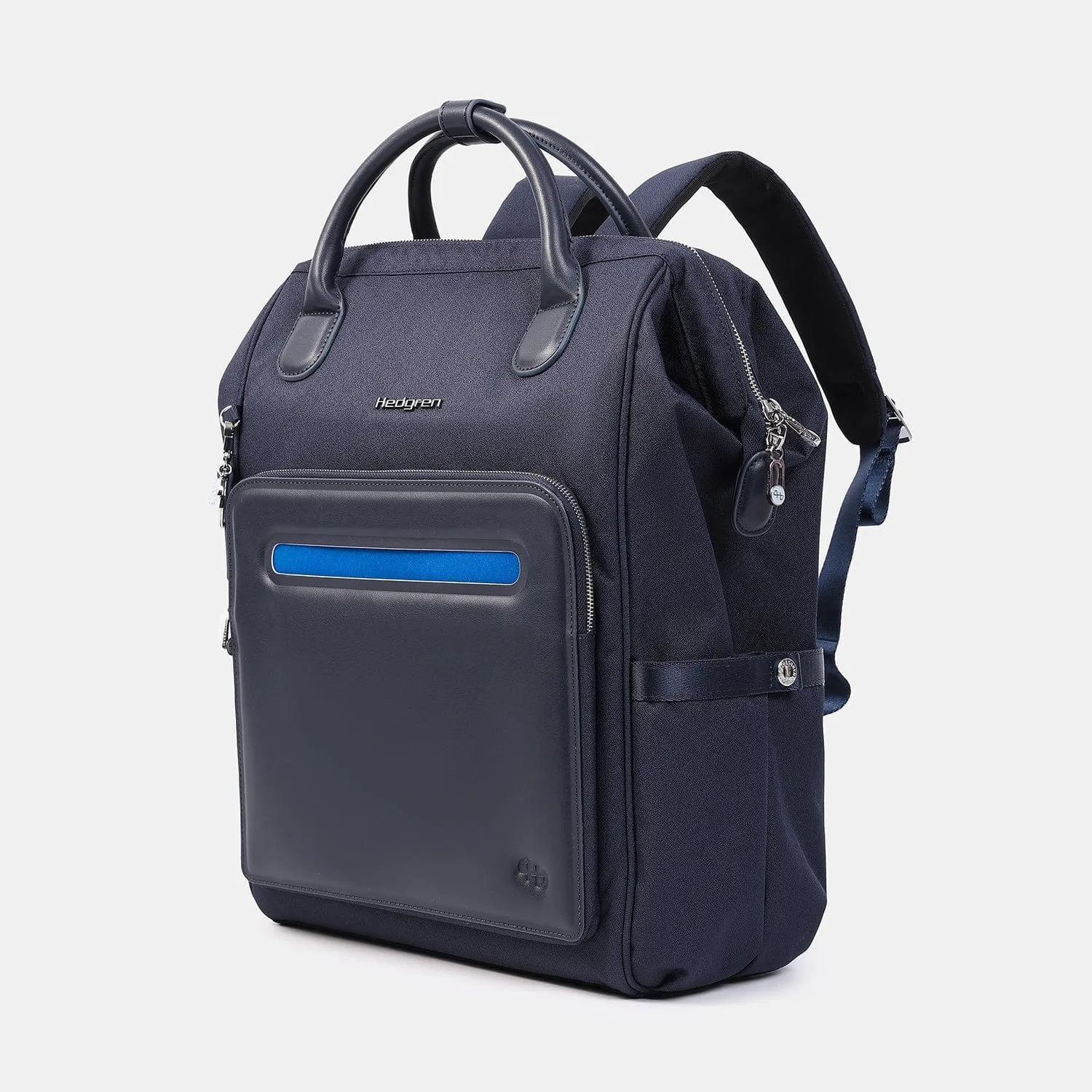 Hedgren Moka L Women's Backpack Peacoat Blue