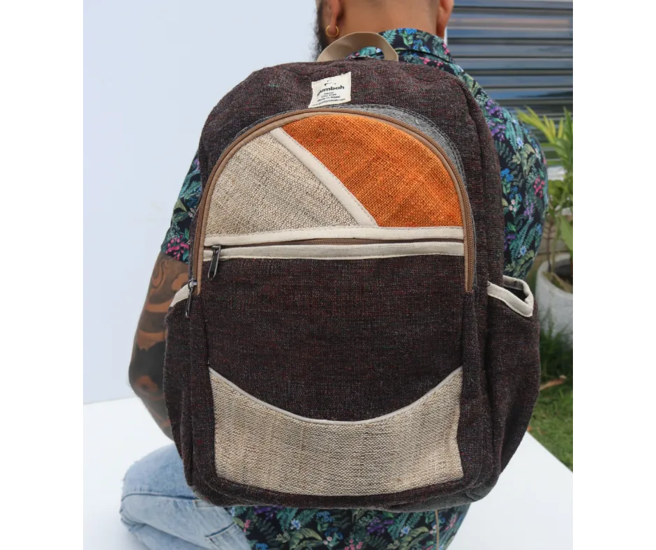 Hemp Backpack Char