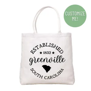 Hometown Established Tote Bag