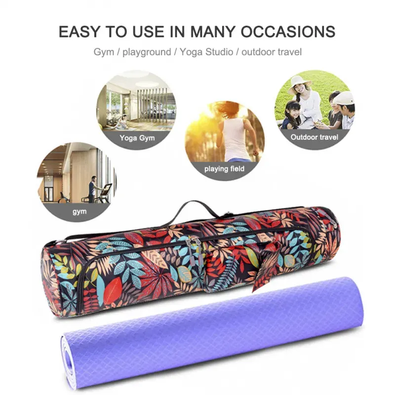 HPSP YOGA Mat Bags, Fashion Yoga Mat Bag Woman Yoga Bag Yoga Mat Bag Men Sports Mat Bag Pilates Mat Backpack Fitness Dance Gym Mat