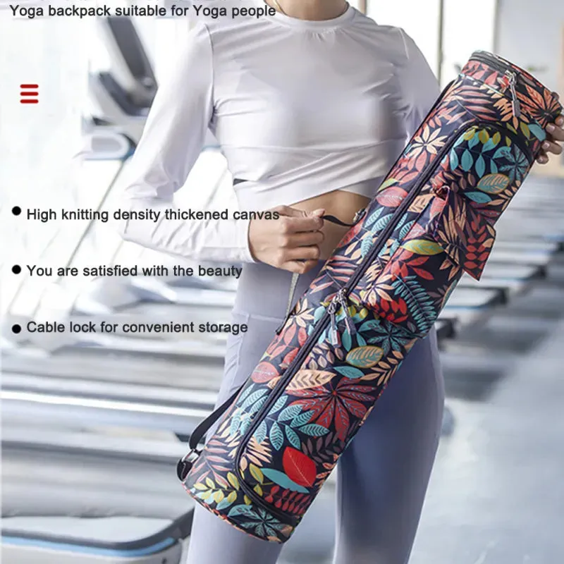 HPSP YOGA Mat Bags, Fashion Yoga Mat Bag Woman Yoga Bag Yoga Mat Bag Men Sports Mat Bag Pilates Mat Backpack Fitness Dance Gym Mat
