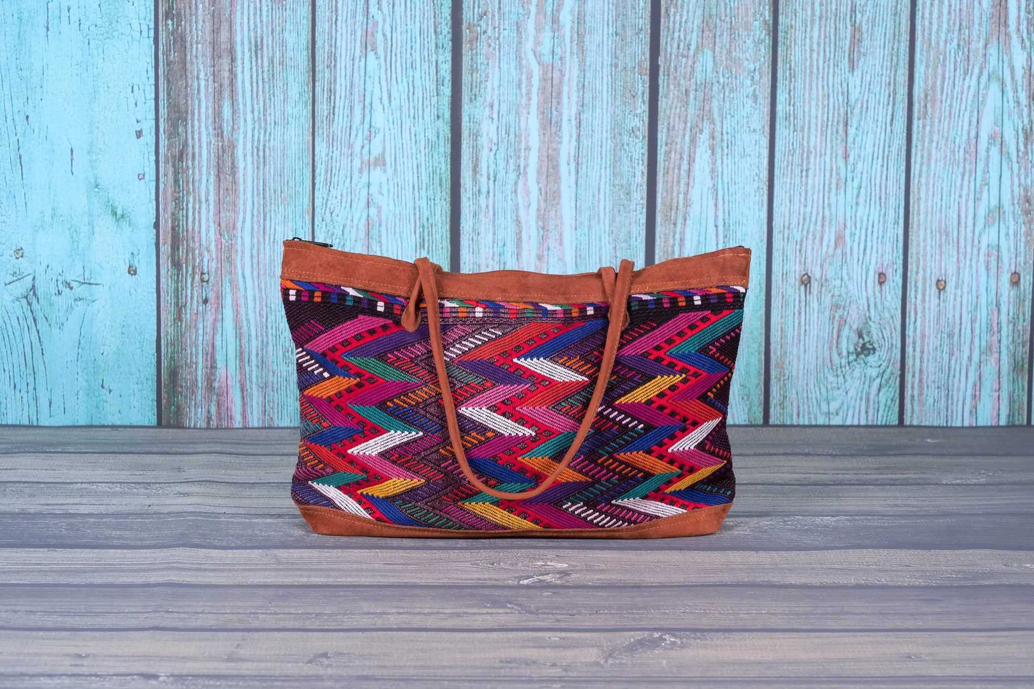 Huipil Horizontal Tote Bag Arianna