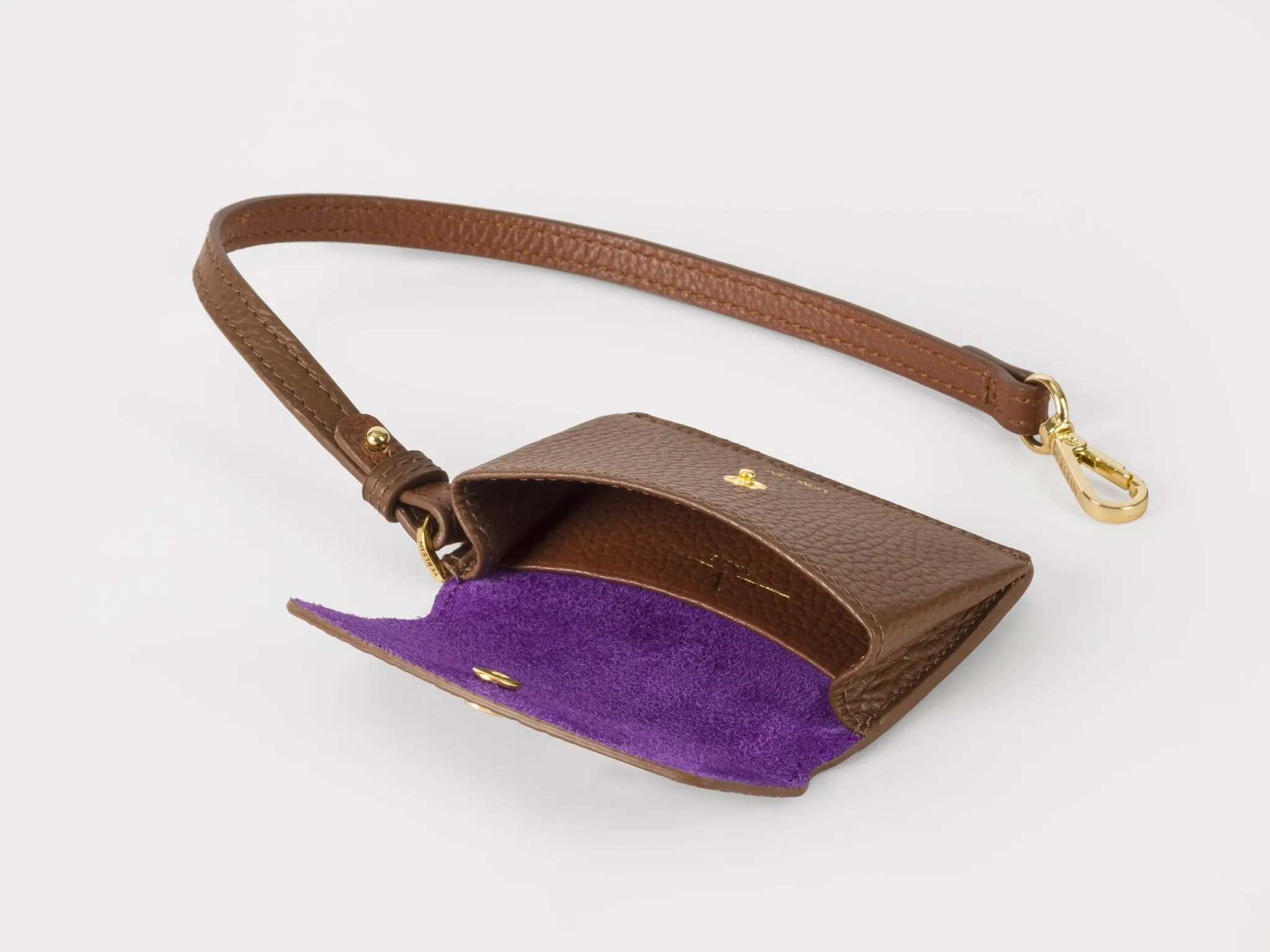 Inés Coin Purse, Chocolate Brown