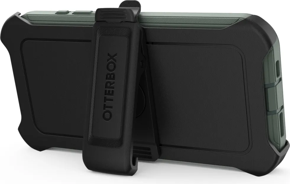 iPhone 15 Pro Otterbox Defender Series Case - Green (Forest Ranger)