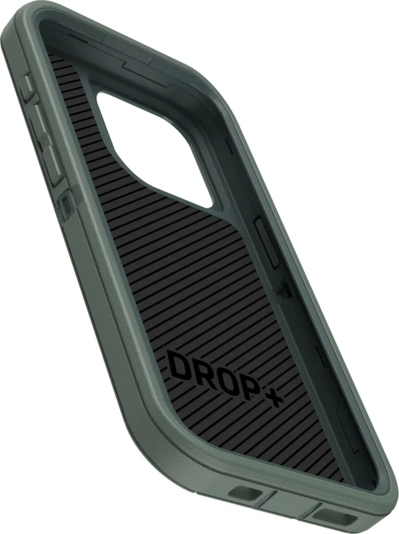 iPhone 15 Pro Otterbox Defender Series Case - Green (Forest Ranger)