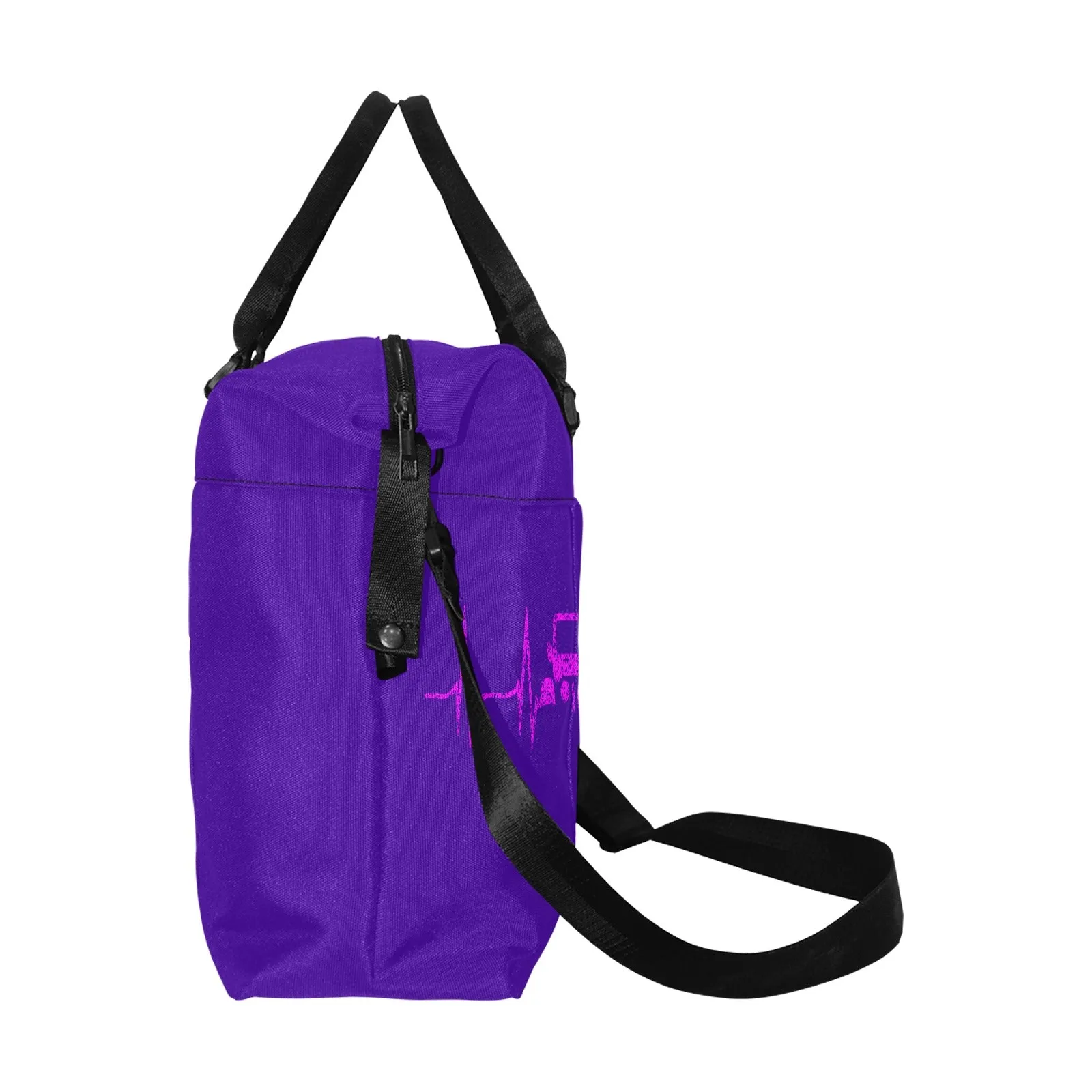 Jeeper Life Purple Duffle Heartbeat