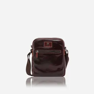 Jekyll & Hide Oxford Compact Crossbody Organiser Tobacco