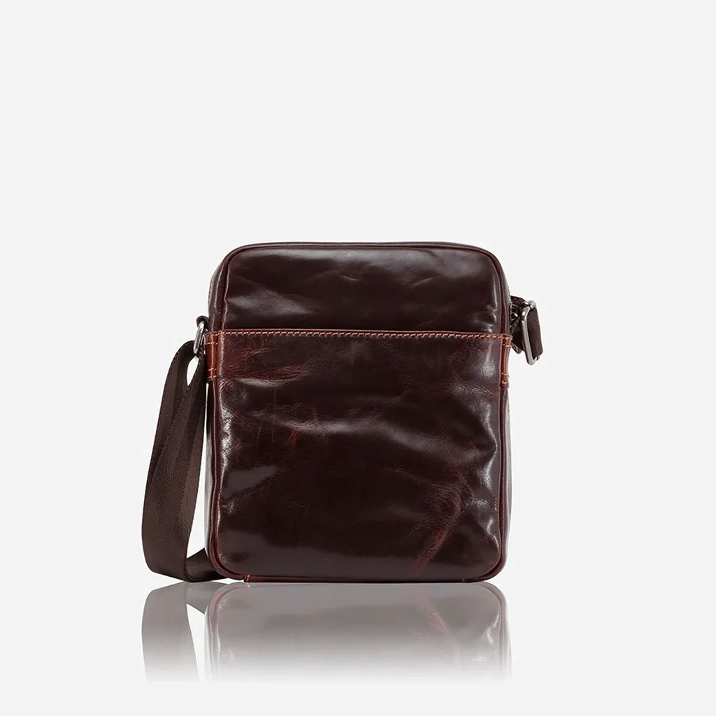 Jekyll & Hide Oxford Compact Crossbody Organiser Tobacco