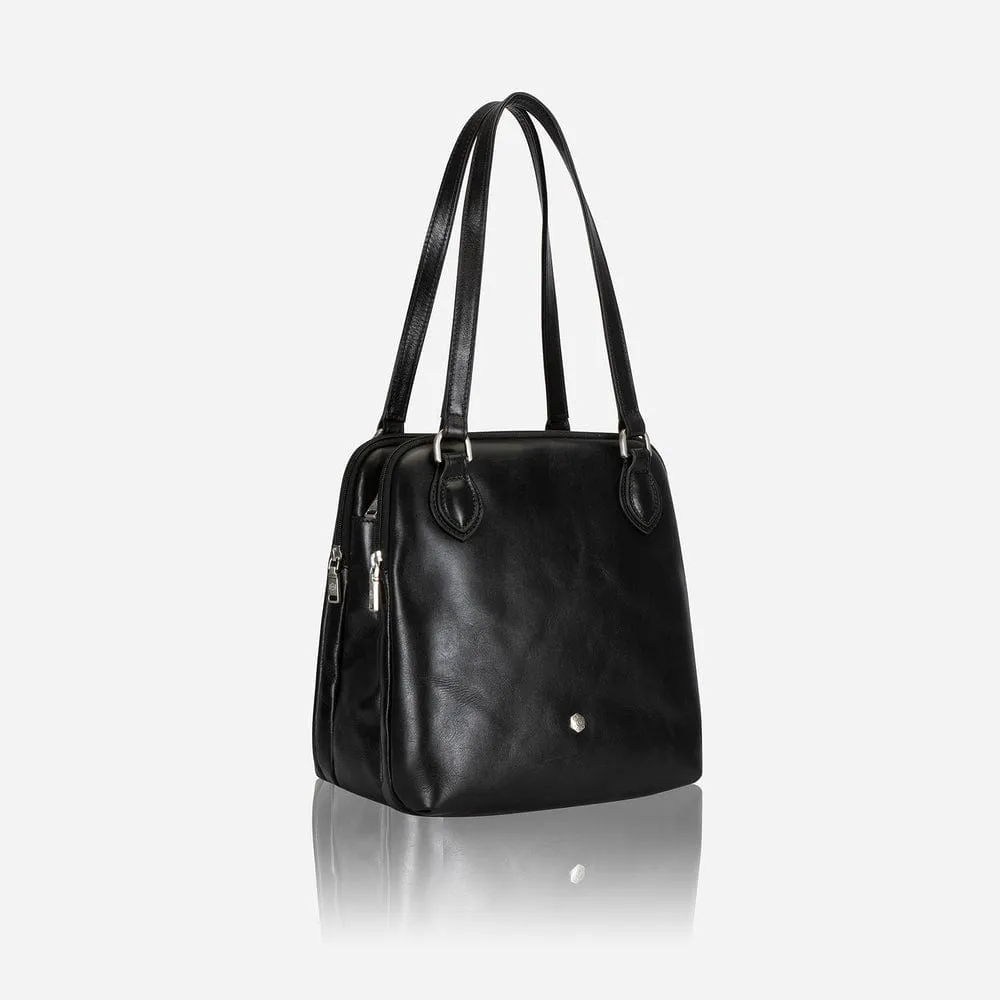 Jekyll & Hide Oxford Compact Ladies Handbag Black