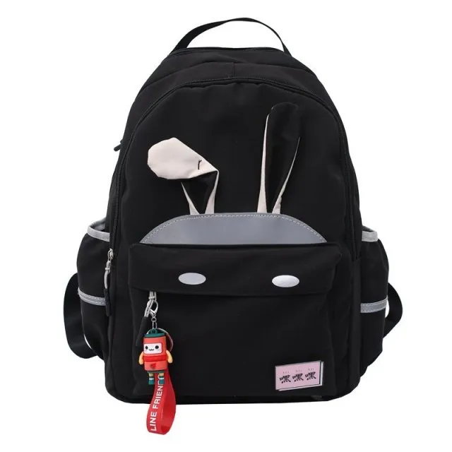 Kawaii Reflective Stripe Bunny Backpacks