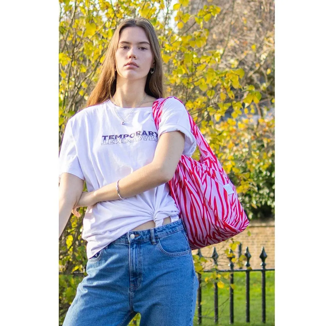 KIND BAG Reusable Bag - Medium| Zebra