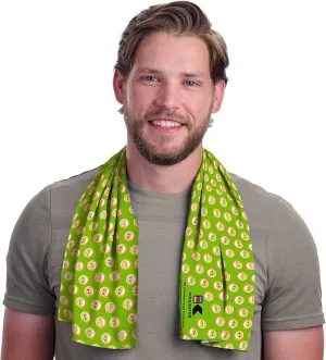 KOOLGATOR SPF 30 Cooling Towel for Face & Neck - Cooling Towels for Sports, Athletes, Gym, and Hot Weather - Men, Women & Kids