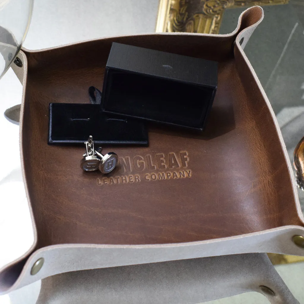 Leather Valet Tray