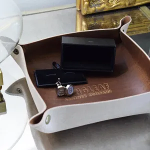 Leather Valet Tray
