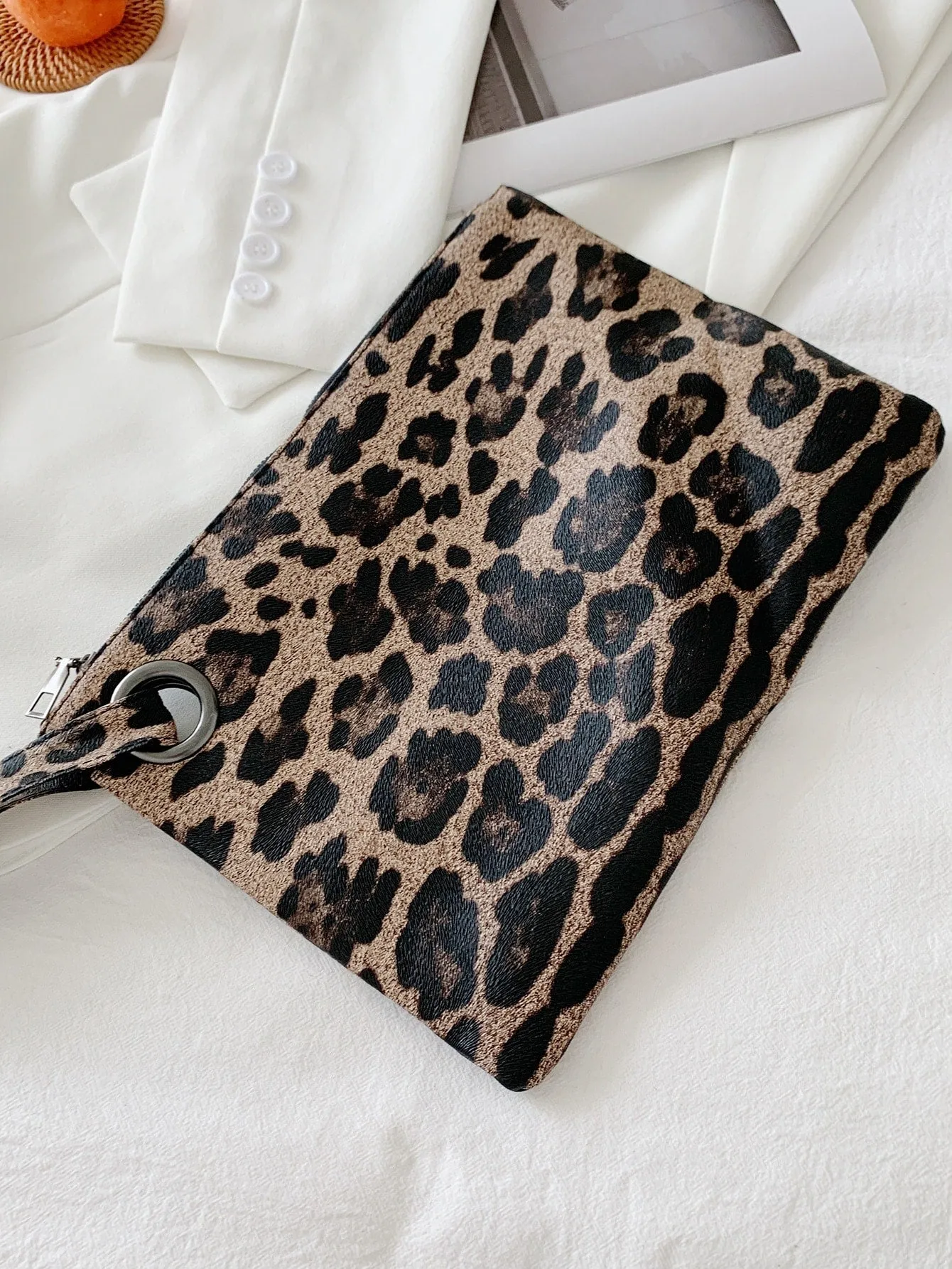 Leopard Clutch Bag