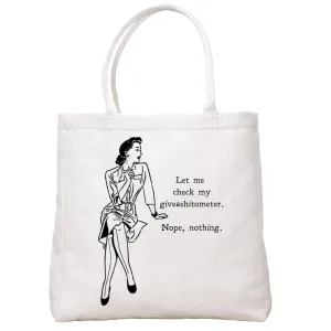 Let Me Check Tote Bag