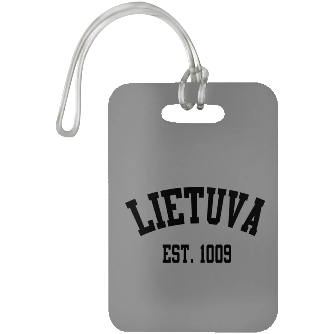 Lietuva Est. 1009 - Luggage Bag Tag