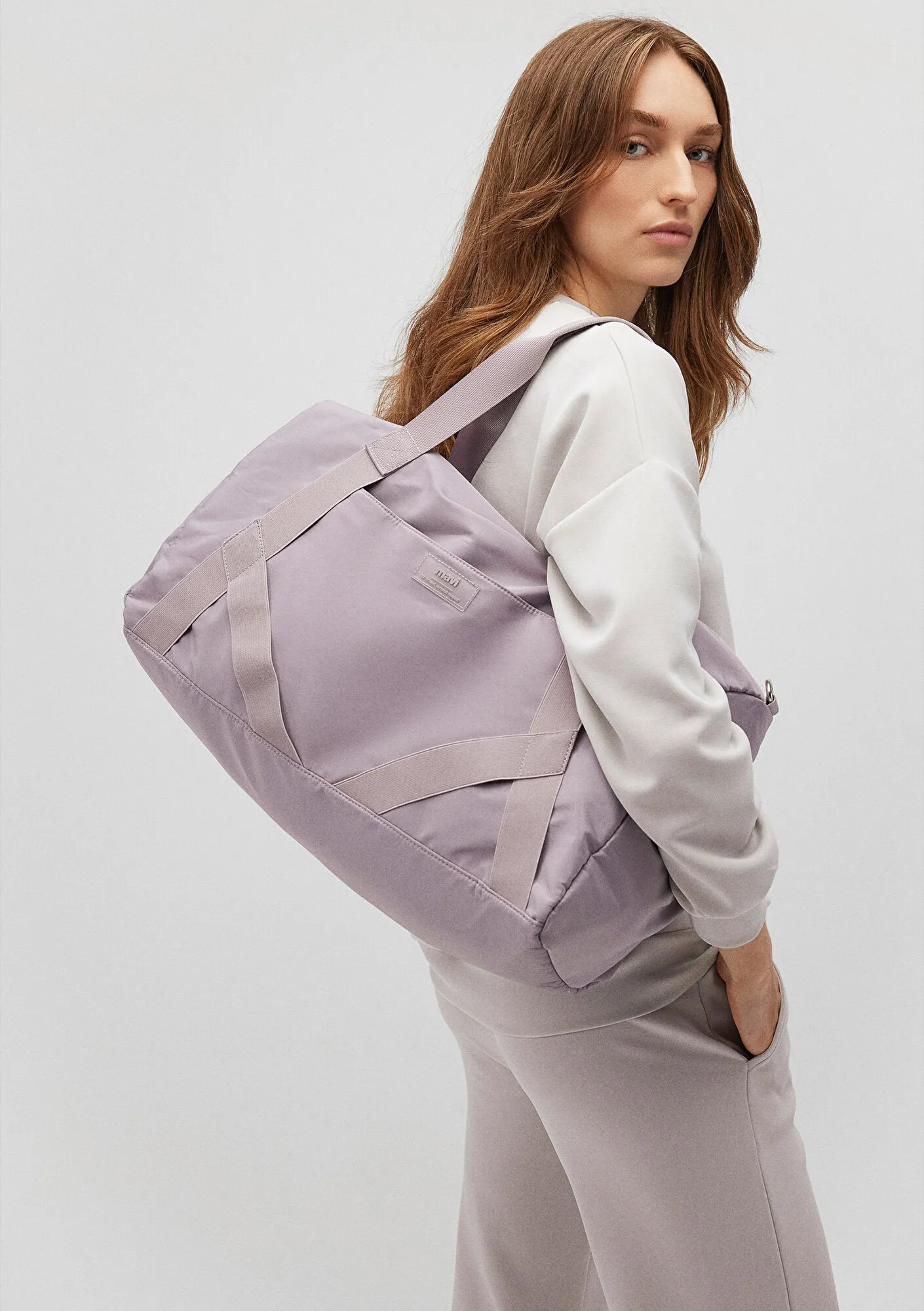 Lilac Gym Bag