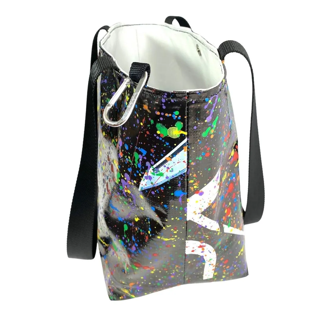 **Limited Release** Banner Tote Bag, Large: "Rainbow In Space"