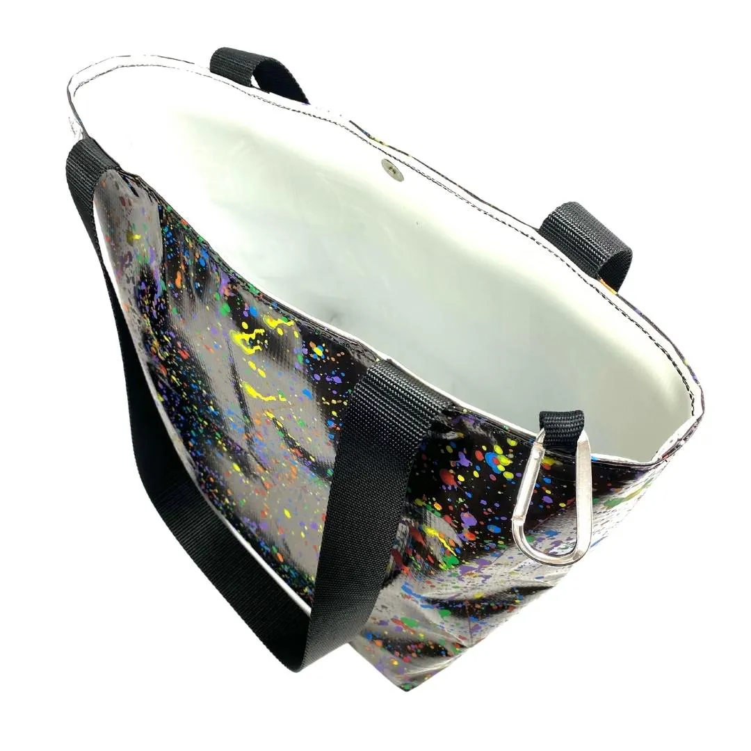 **Limited Release** Banner Tote Bag, Large: "Rainbow In Space"
