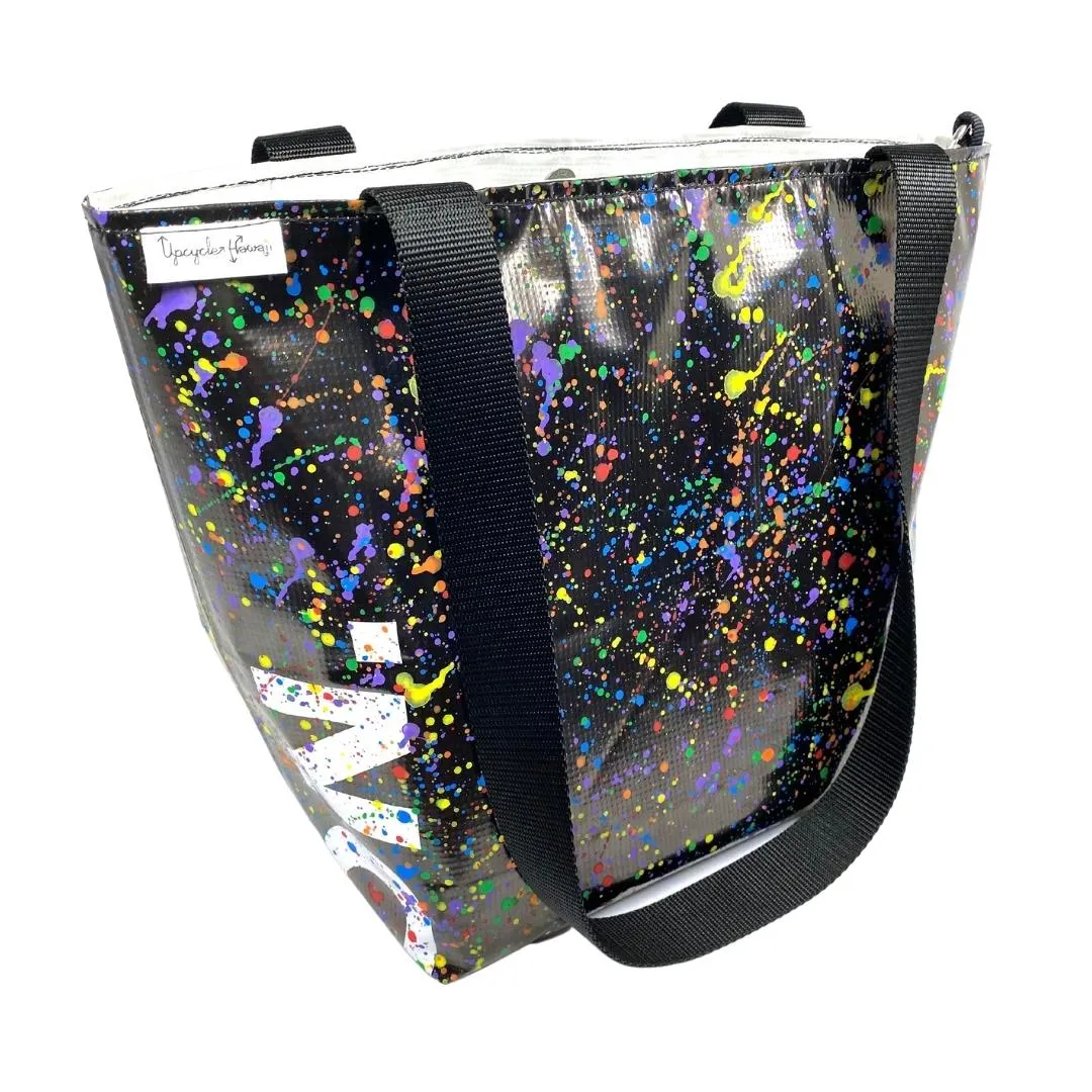 **Limited Release** Banner Tote Bag, Large: "Rainbow In Space"