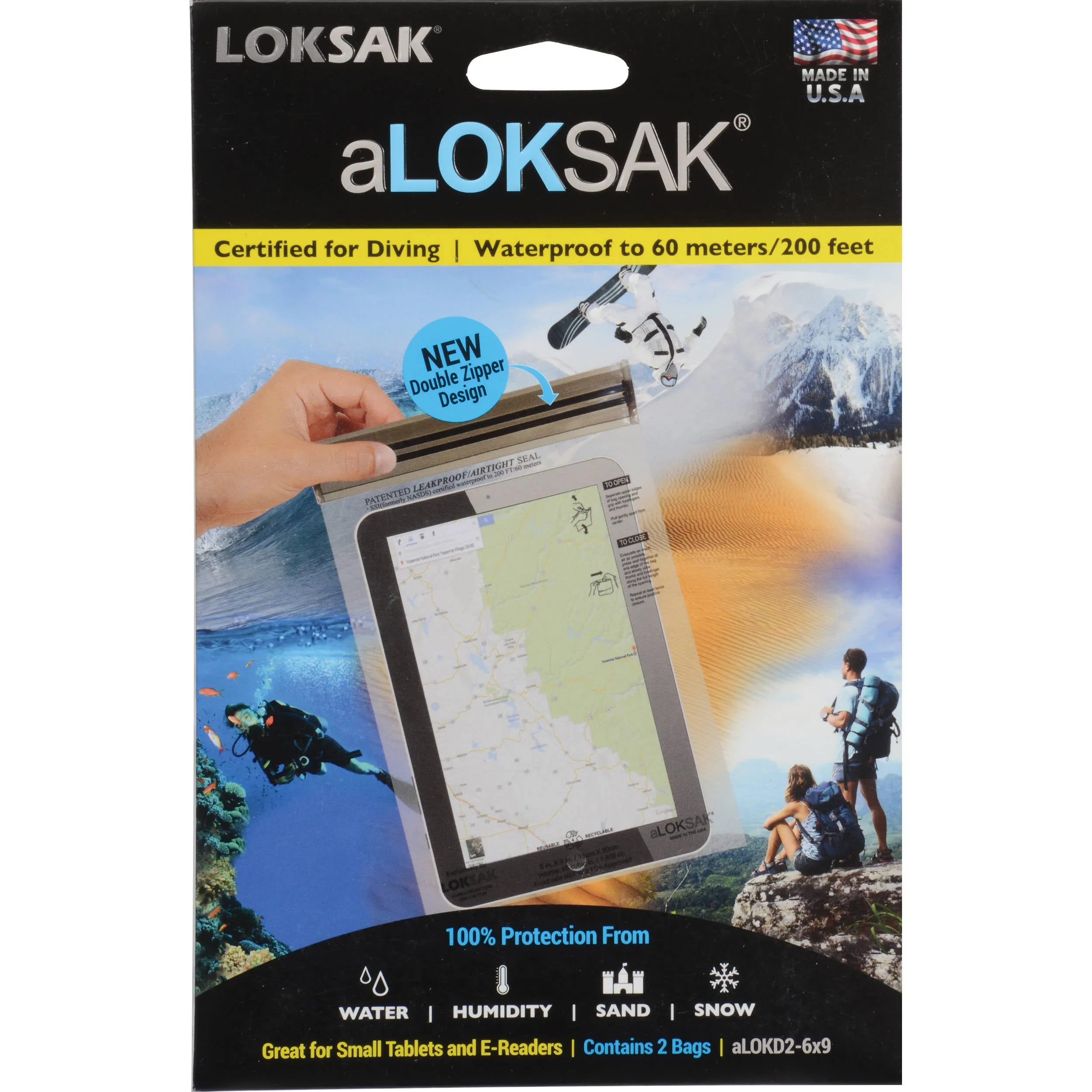 Loksak Element Proof Bag - Pack of 2