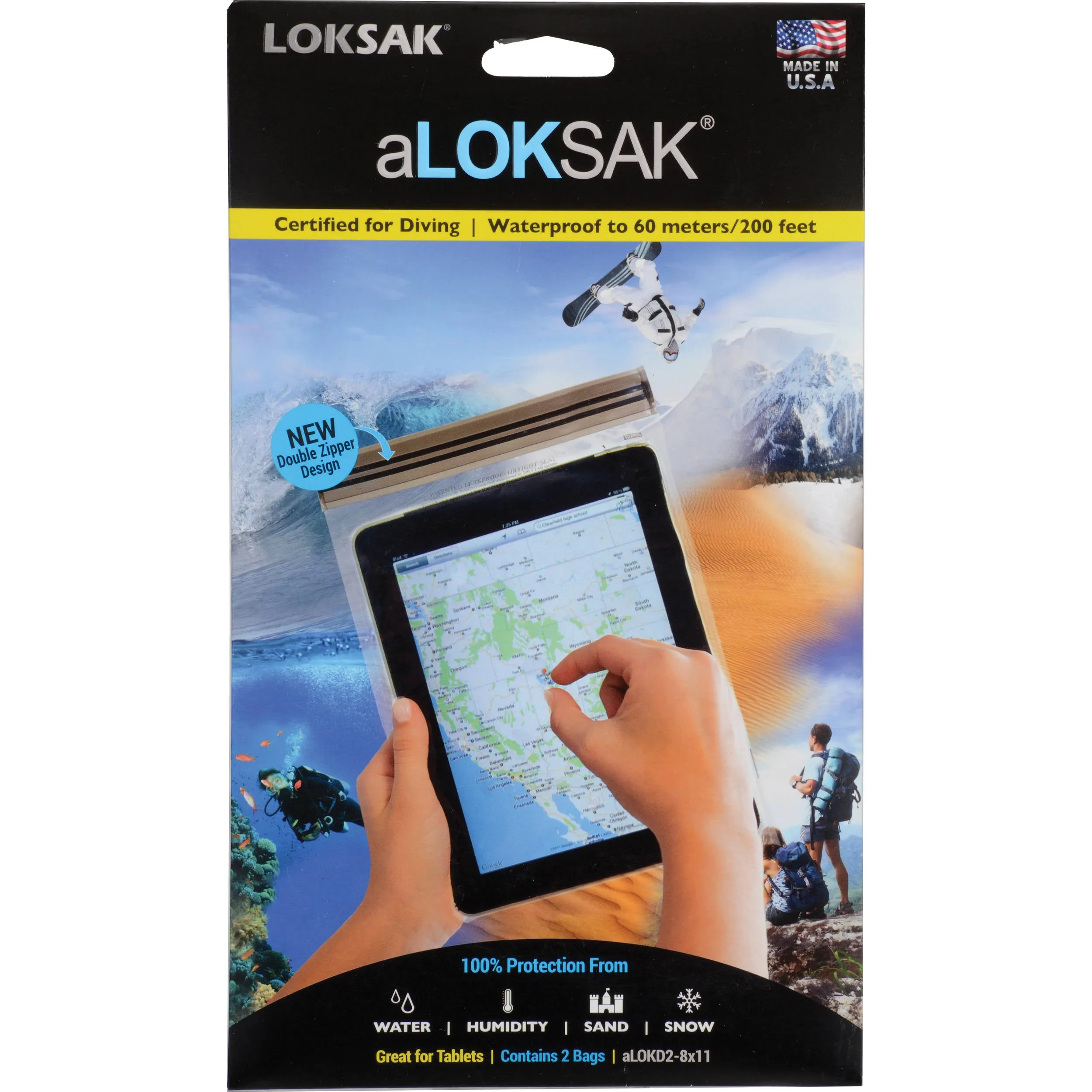 Loksak Element Proof Bag - Pack of 2