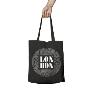 London Badge Pattern Paisley Official Tote Bag