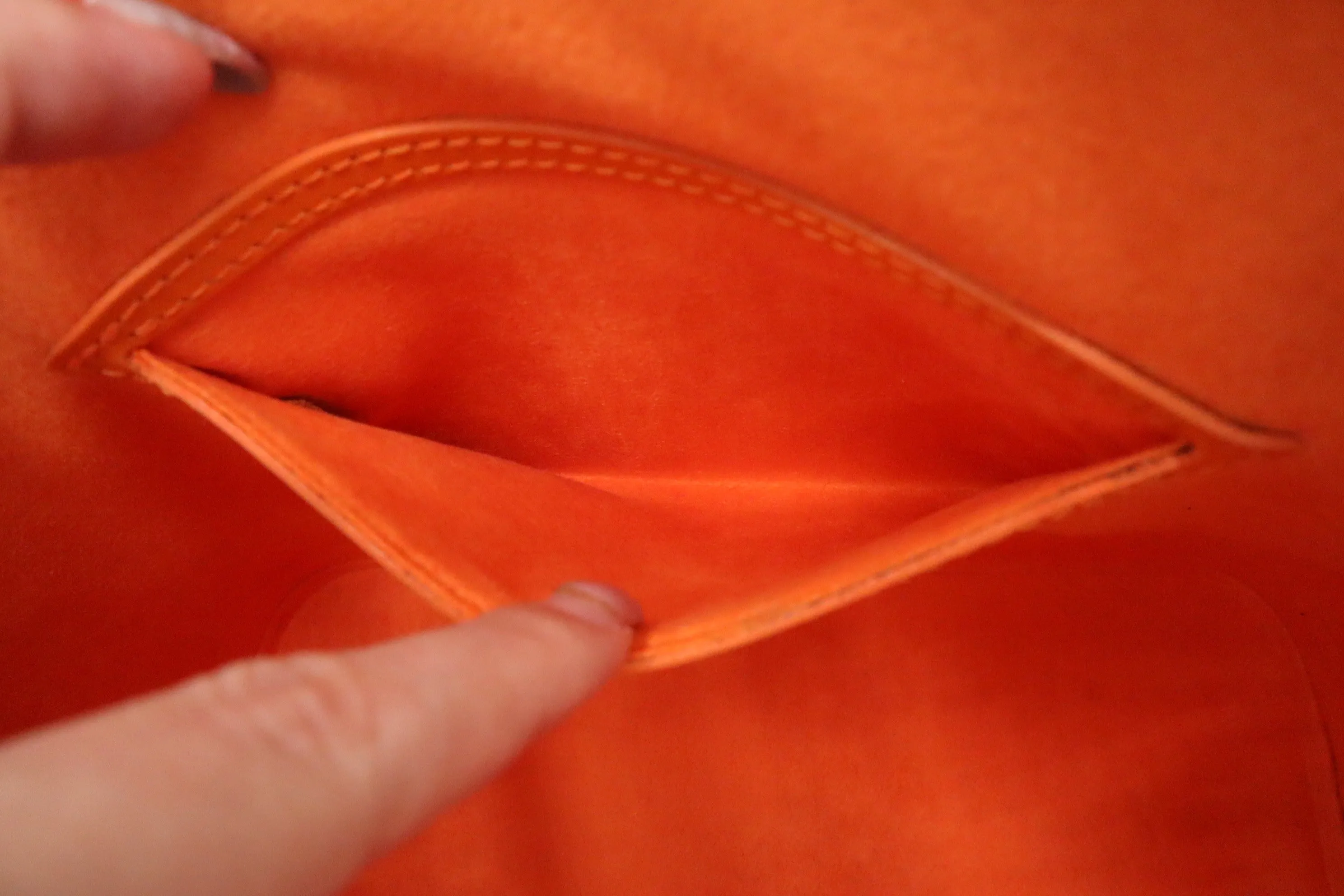 Louis Vuitton Alma PM in Mandarin Epi Leather