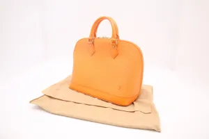 Louis Vuitton Alma PM in Mandarin Epi Leather