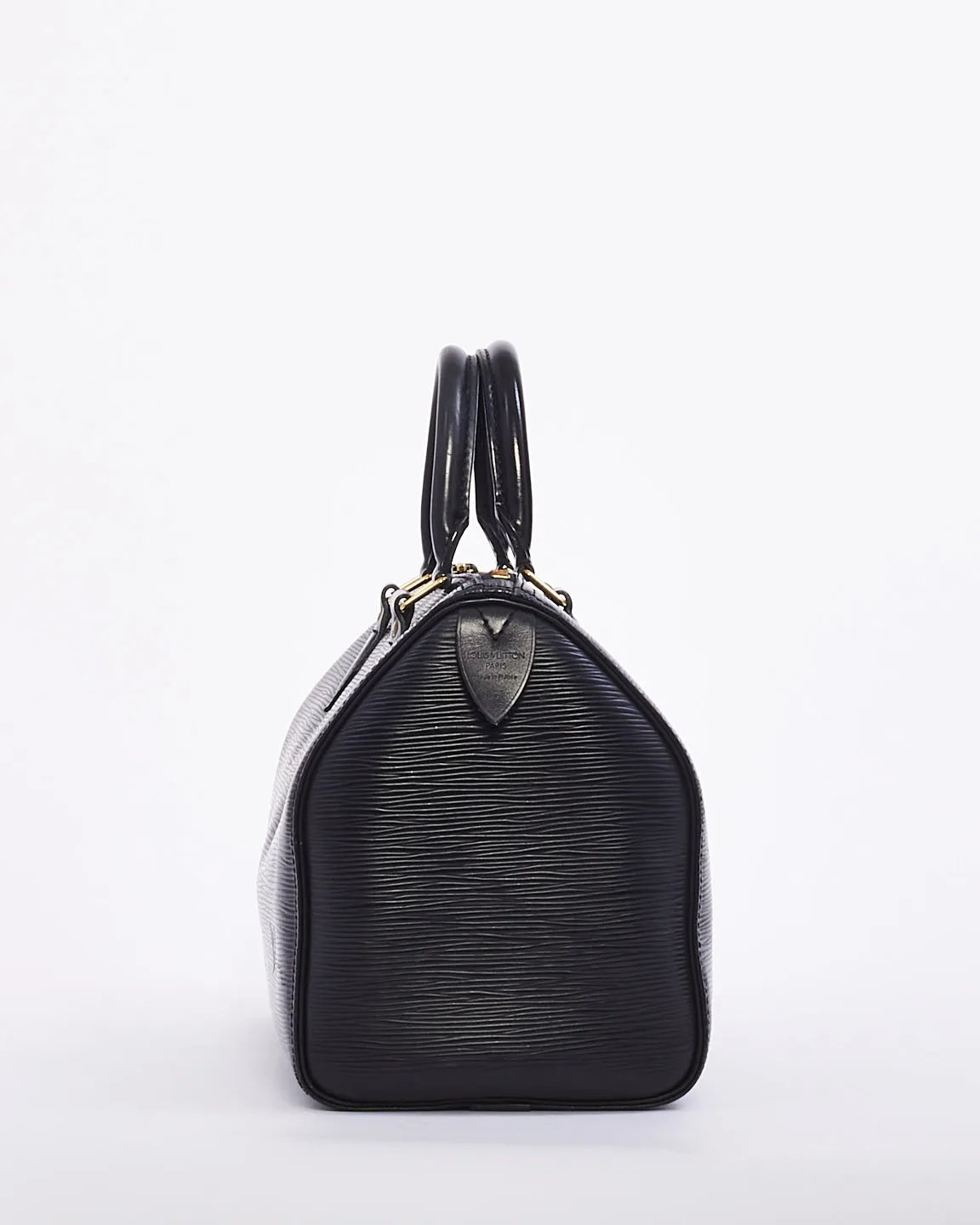Louis Vuitton Black Epi Leather Speedy 25