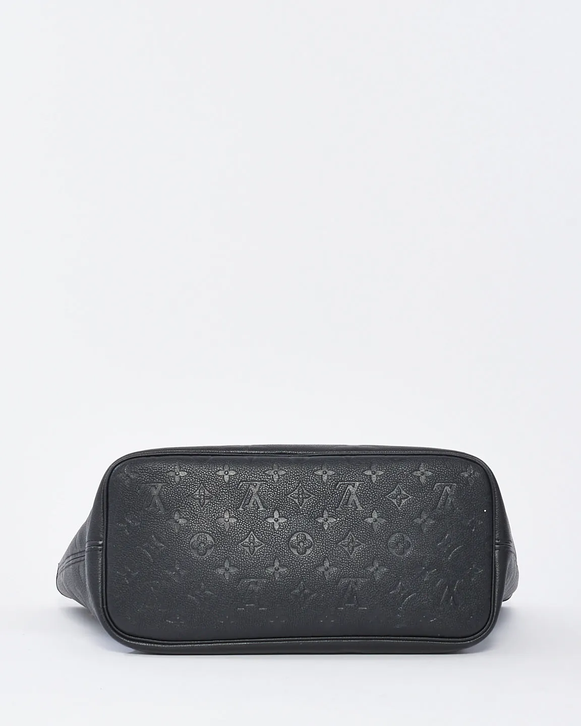 Louis Vuitton Black Monogram Empreinte Leather Giant Neverfull MM