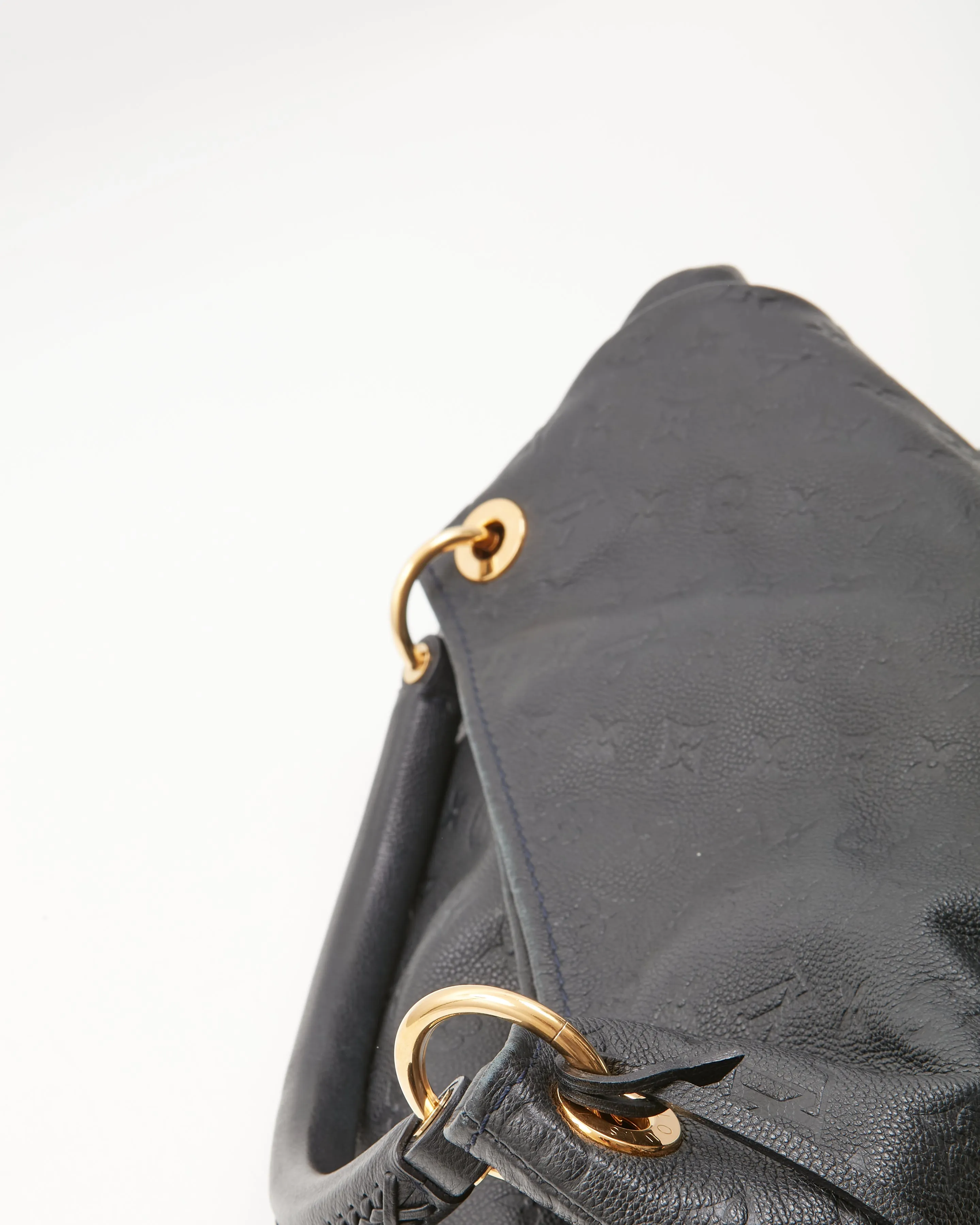 Louis Vuitton Bleu Infini Empreinte Monogram Leather Artsy MM Shoulder Bag