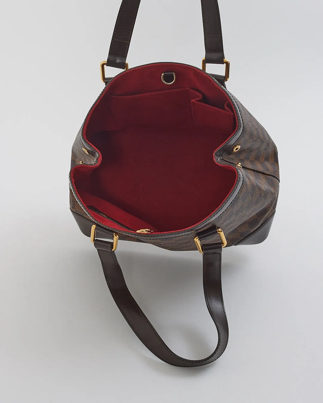 Louis Vuitton Brown Damier Hampstead PM Handbag