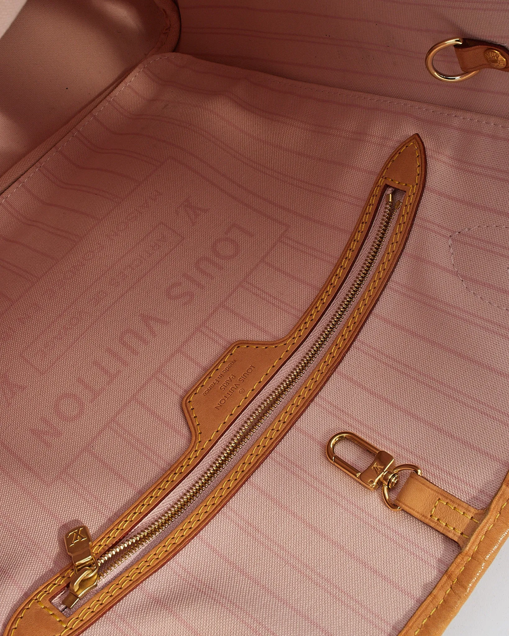 Louis Vuitton Damier Azur Neverfull MM with Pouch