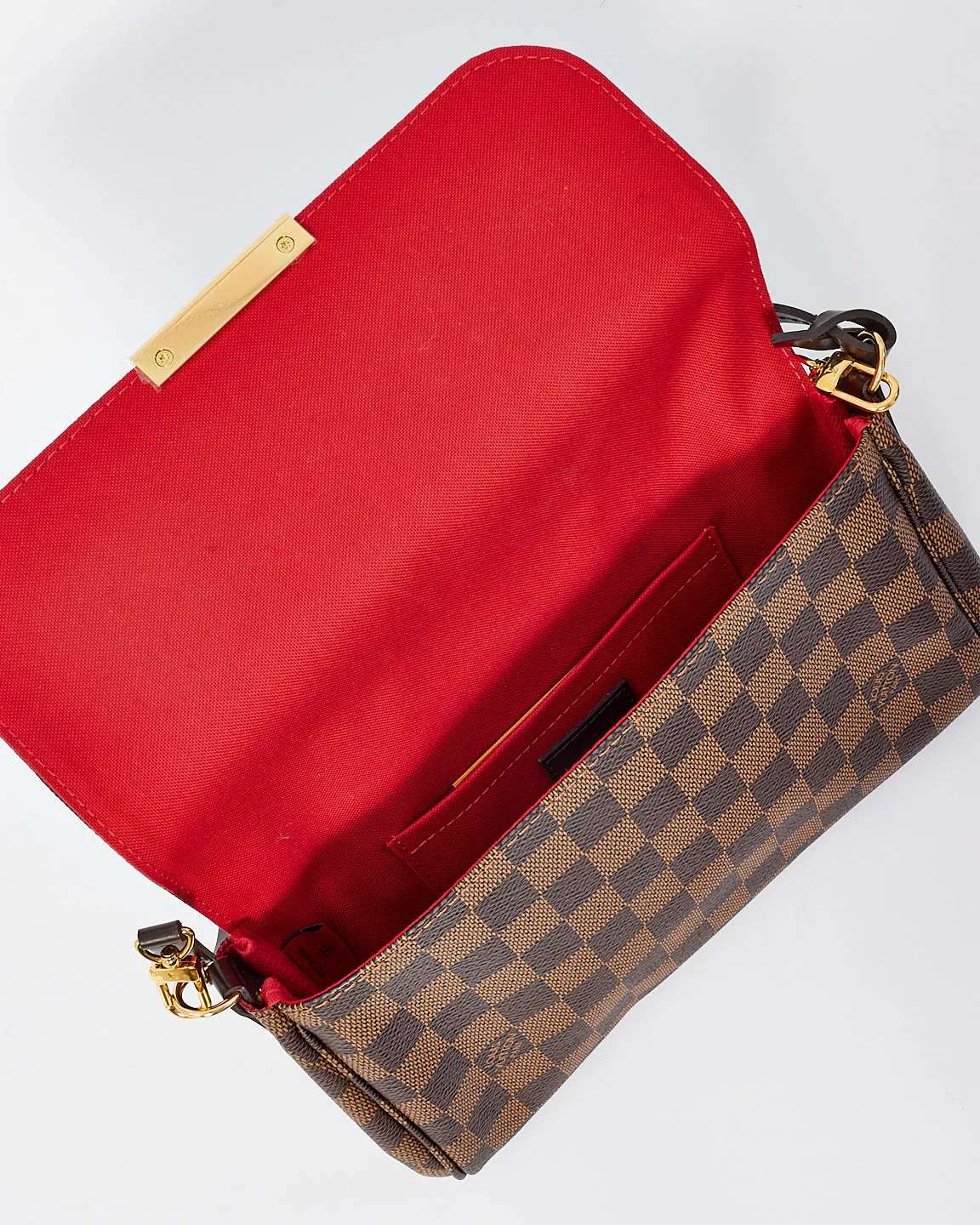 Louis Vuitton Damier Ebene Canvas Favorite MM Crossbody